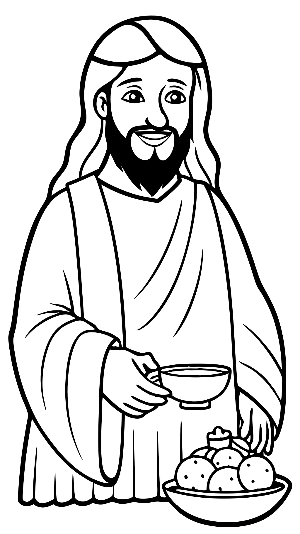 printable coloring pages of jesus